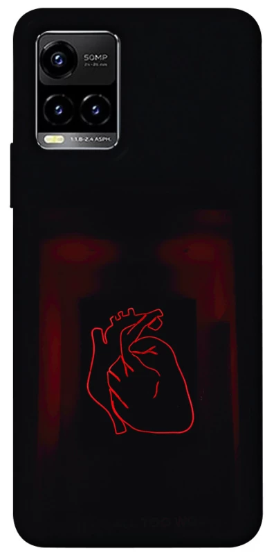 Чехол на Vivo Y21 / Y33s Красное сердце фото 1 из 1