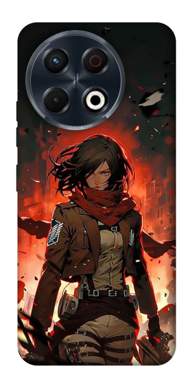 Чохол на TECNO Spark 30 Pro (KL7) Mikasa v2 фото 1 з 1