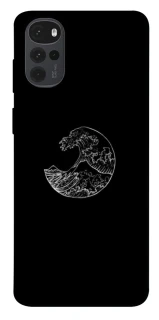 Чохол на Motorola Moto G22 Black tsunami фото 1 з 1