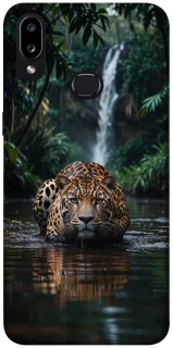 Чохол на Samsung Galaxy A10s Leopard in water фото 1 з 1