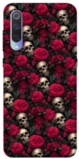 Чохол на Xiaomi Mi 9 Черепа та рози фото 1 з 1