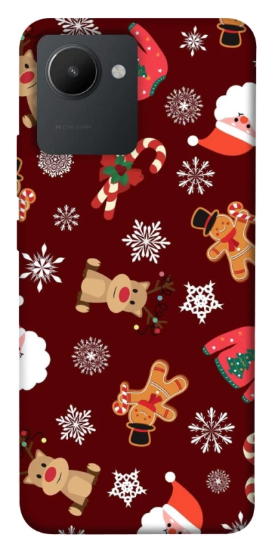 Чохол на Realme C30s Новорічний v6 фото 1 з 1