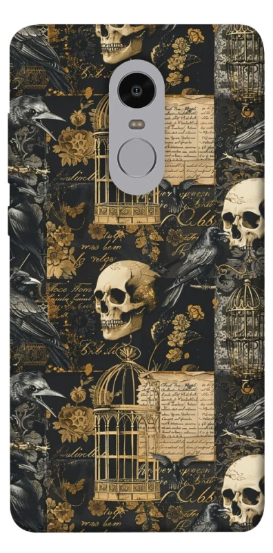 Чехол на Xiaomi Redmi Note 4X / Note 4 (Snapdragon) Halloween aesthetics ver.1 фото 1 из 1