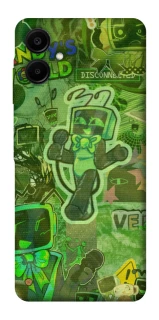 Чехол на Samsung Galaxy A06 Dandysworld tv green theme фото 1 из 1