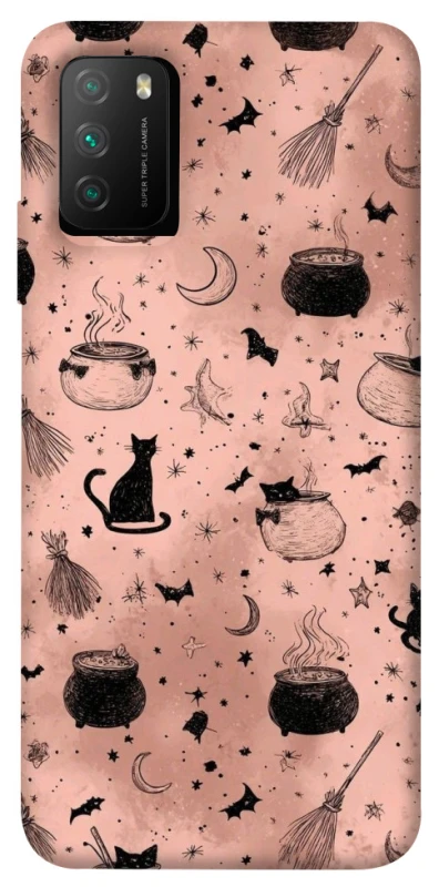 Чехол на Xiaomi Poco M3 Halloween Style ver.2 фото 1 из 1