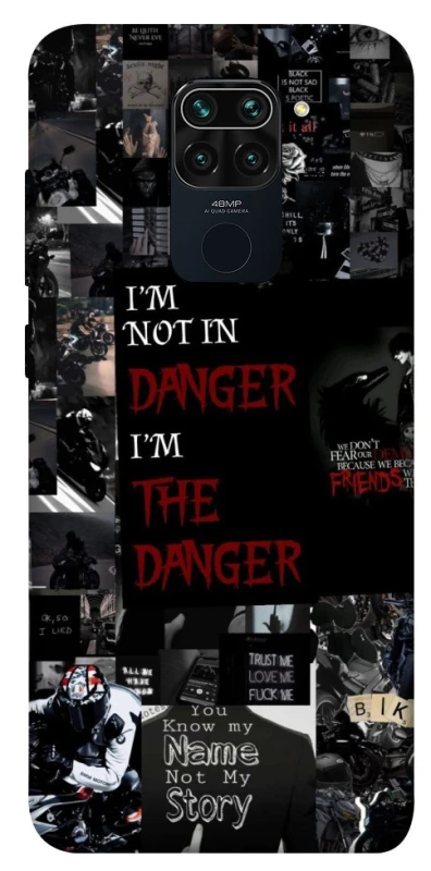 Чехол на Xiaomi Redmi Note 9 / Redmi 10X Danger collage фото 1 из 1