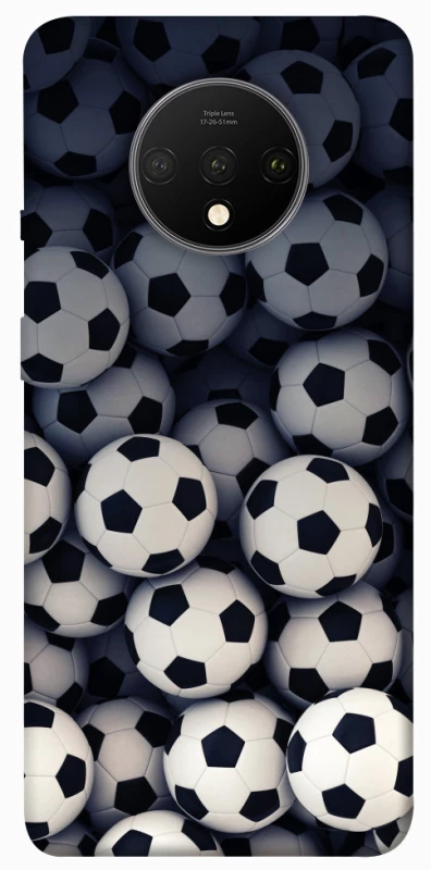 Чохол на OnePlus 7T Футбольні м'ячи фото 1 з 1