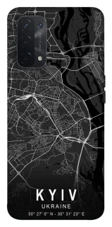 Чехол на Oppo A54 5G / A74 5G Kyiv map фото 1 из 1