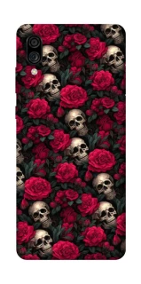 Чехол на ZTE Blade A5 (2020) Черепа и розы фото 1 из 1