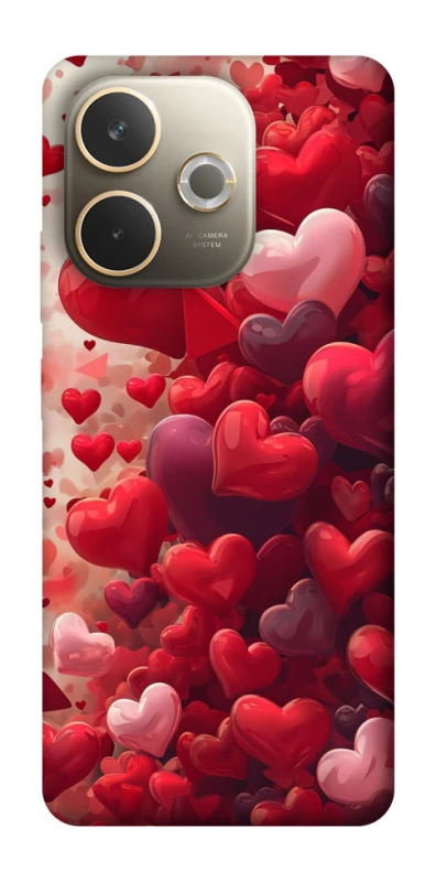 Чохол на Oppo A5 Pro 4G Many hearts фото 1 з 1