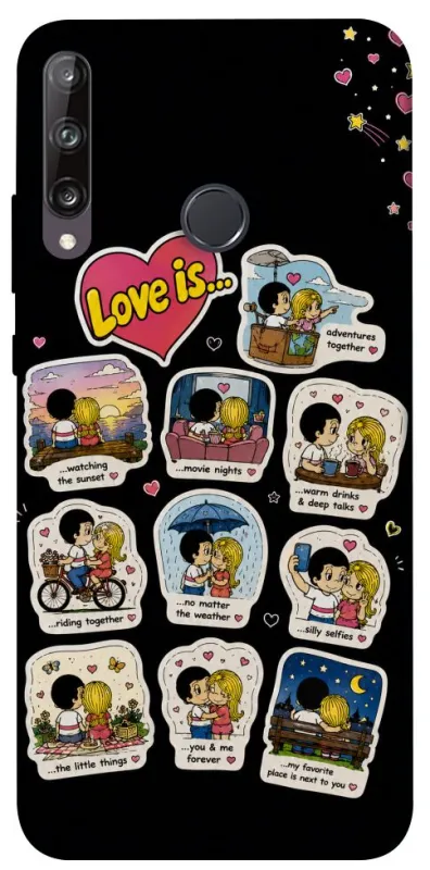 Чехол на Huawei P40 Lite E Love is ver.4 фото 1 из 1