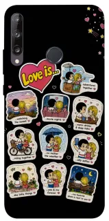 Чехол на Huawei P40 Lite E Love is ver.4 фото 1 из 1