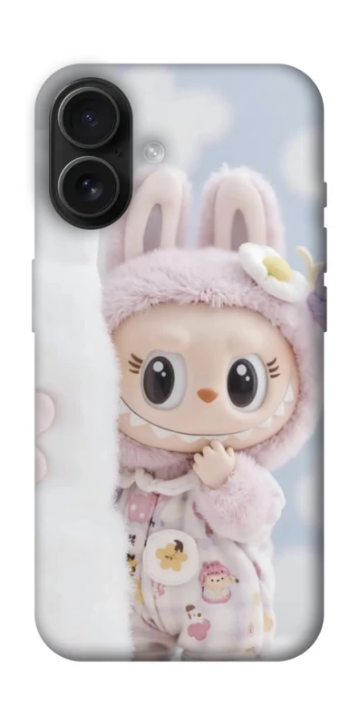 Чохол на Apple iPhone 16 Labubu Happy фото 1 з 1