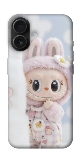 Чохол на Apple iPhone 16 Labubu Happy фото 1 з 1