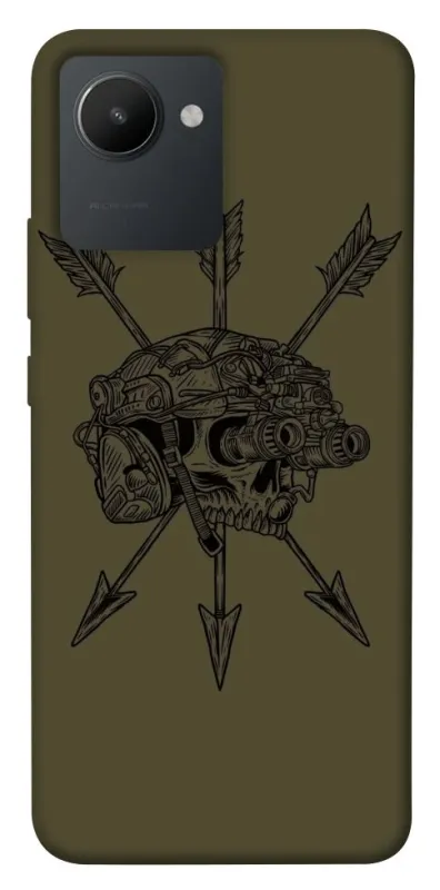 Чохол на Realme C30s Mil skull фото 1 з 1