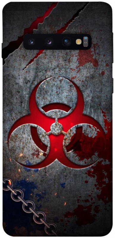 Чохол на Samsung Galaxy S10 Радіація v3 фото 1 з 1