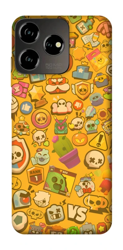 Чехол на ZTE Blade V50 Design 4G Brawl Stars ver.6 фото 1 из 1