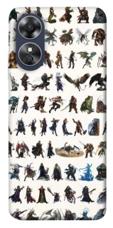 Чохол на Oppo A17 Character Selection фото 1 з 1