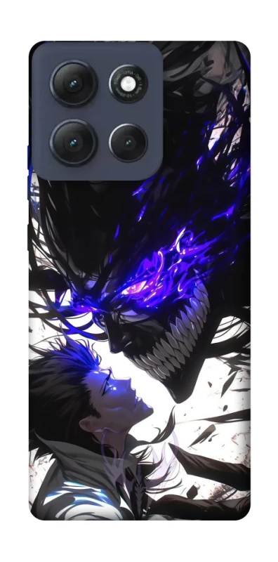 Чохол на Motorola Moto G86 Power Black soul anime фото 1 з 1