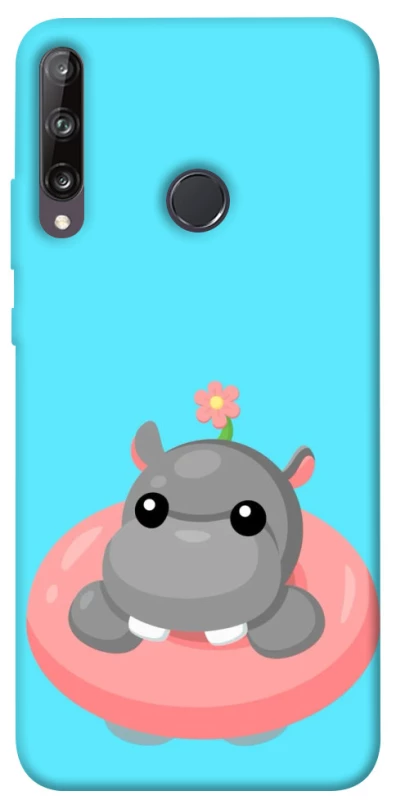 Чехол на Huawei P40 Lite E Adopt Me Hippo Floatie фото 1 из 1