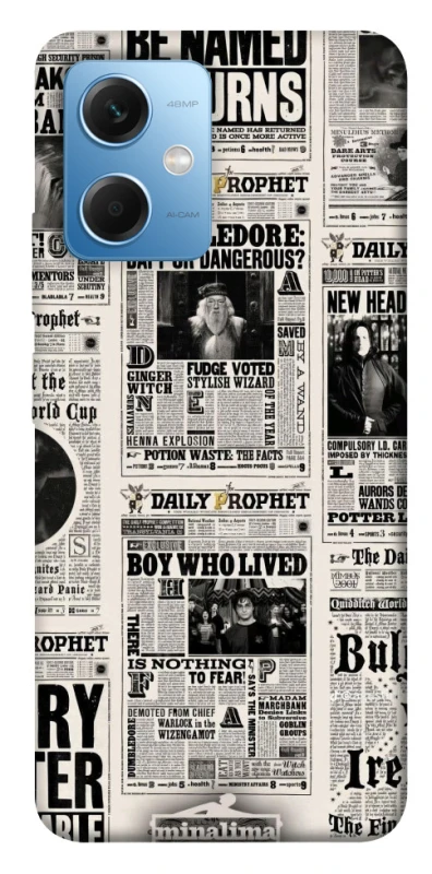 Чохол на Xiaomi Poco X5 5G Harry Potter newspaper фото 1 з 1