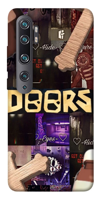 Чехол на Xiaomi Mi Note 10 / Note 10 Pro / Mi CC9 Pro Roblox doors dark mode фото 1 из 1