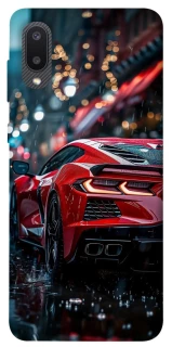 Чехол на Samsung Galaxy A02 Red sports car фото 1 из 1