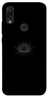 Чехол на Xiaomi Redmi 7 Black Lotus фото 1 из 1
