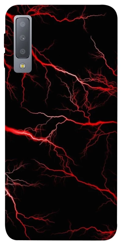 Чохол на Samsung A750 Galaxy A7 (2018) Червона молнія фото 1 з 1