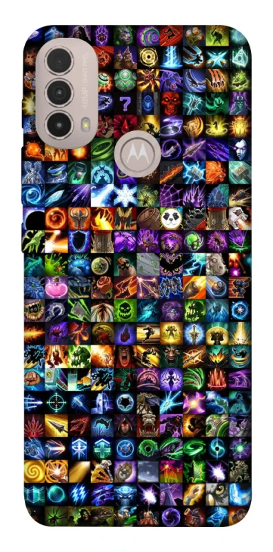 Чохол на Motorola Moto E40 Abilities menu ver.1 фото 1 з 1