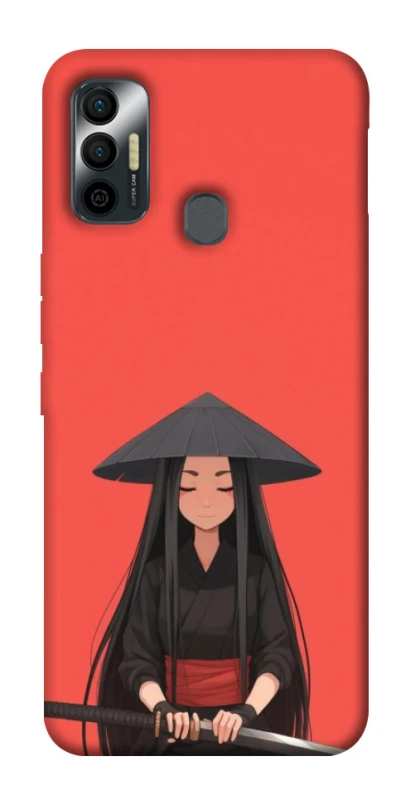 Чохол на TECNO Spark 7 Red samurai фото 1 з 1