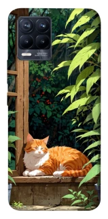 Чохол на Realme 8 red cat фото 1 з 1