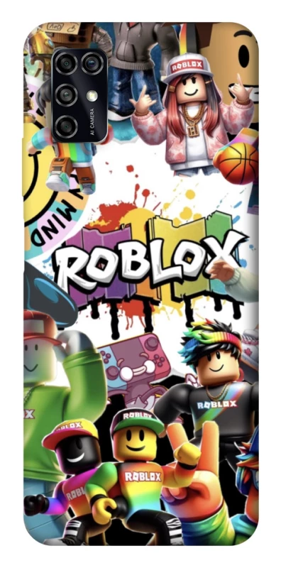 Чохол на ZTE Blade V2020 Smart Roblox Characters Collage фото 1 з 1
