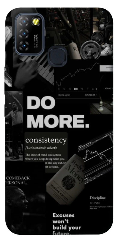 Чохол на Infinix Hot 10 Lite Do more фото 1 з 1