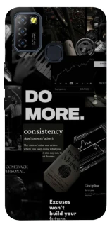 Чохол на Infinix Hot 10 Lite Do more фото 1 з 1