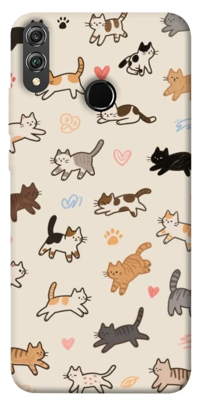 Чохол на Huawei Honor 8X Cat style ver.2 фото 1 з 1