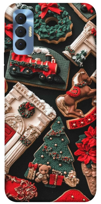 Чохол на TECNO Spark 8P Новорічний v20 фото 1 з 1