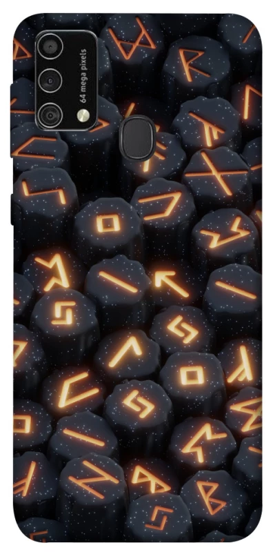 Чехол на Samsung Galaxy M21s Огненые руны фото 1 из 1