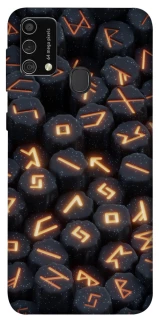 Чехол на Samsung Galaxy M21s Огненые руны фото 1 из 1