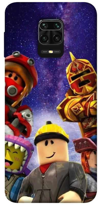 Чехол на Xiaomi Redmi Note 9s / Note 9 Pro / Note 9 Pro Max Roblox galaxy warriors фото 1 из 1