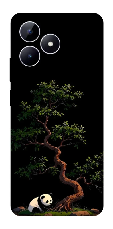 Чехол на Realme Note 50 5G Panda and tree фото 1 из 1