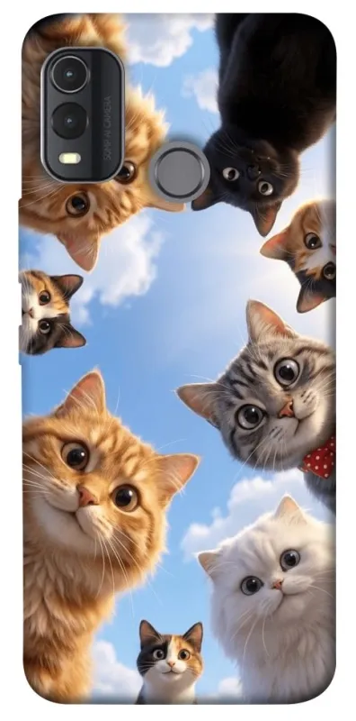Чохол на Nokia G11 Plus Cats фото 1 з 1