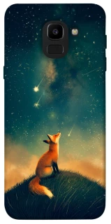 Чехол на Samsung J600F Galaxy J6 (2018) Sky fox фото 1 из 1
