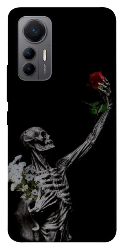 Чохол на Xiaomi 12 Lite Skeleton vs Rose фото 1 з 1