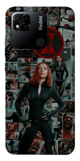 Чехол на Xiaomi Redmi 10A Black Widow фото 1 из 1
