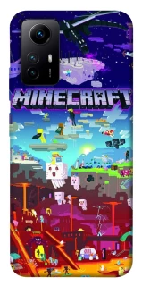 Чохол на Xiaomi Redmi Note 12S Minecraft world фото 1 з 1