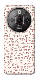 Чохол на ZTE Nubia Focus Pro Love aesthetic ver.4 фото 1 з 1