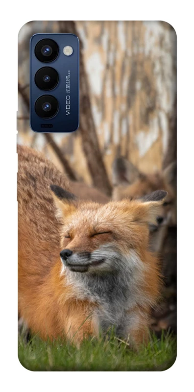 Чехол на TECNO Camon 18 Pro Лиса фото 1 из 1