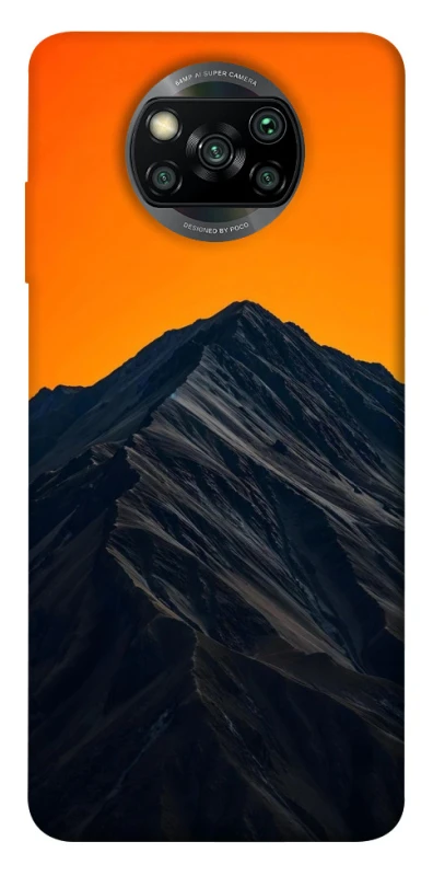 Чохол на Xiaomi Poco X3 NFC / Poco X3 Pro Black rock фото 1 з 1