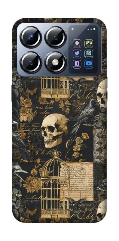 Чохол на Xiaomi POCO X8 Pro Halloween aesthetics ver.1 фото 1 з 1